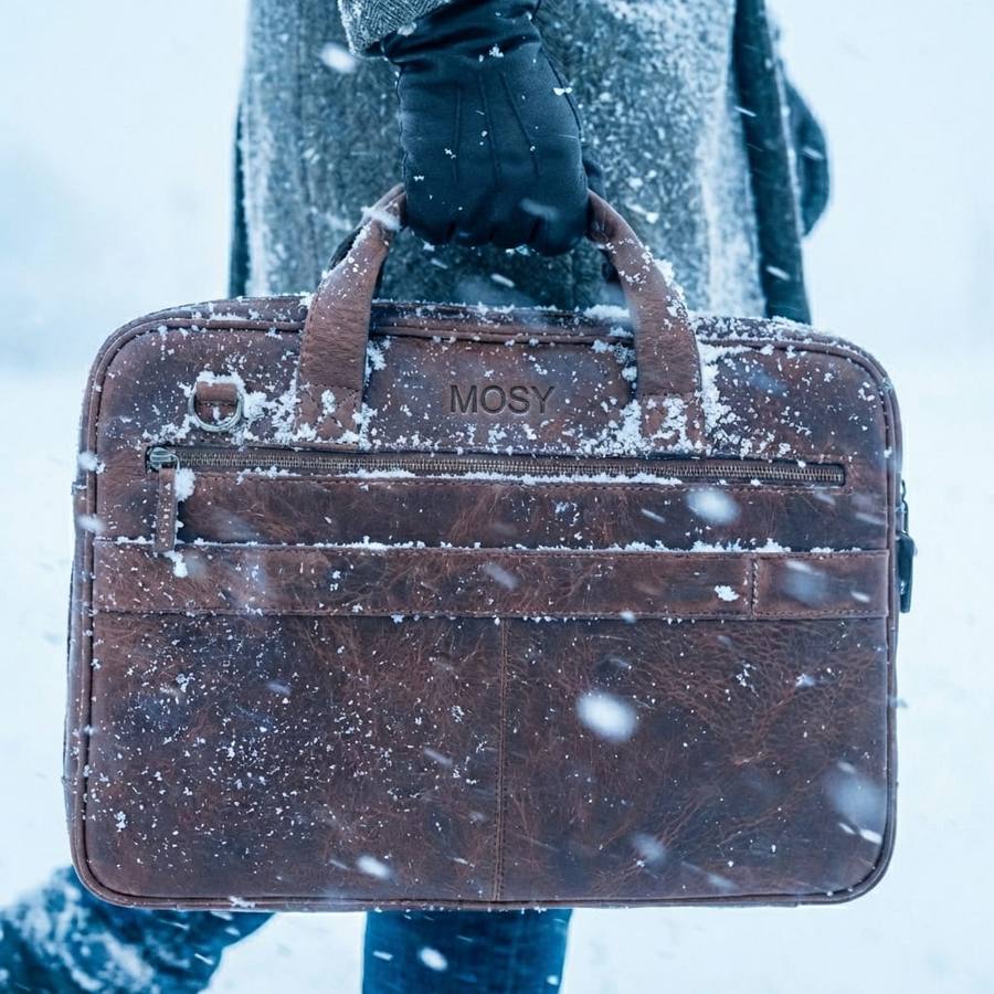 Brown Garnet Briefcase