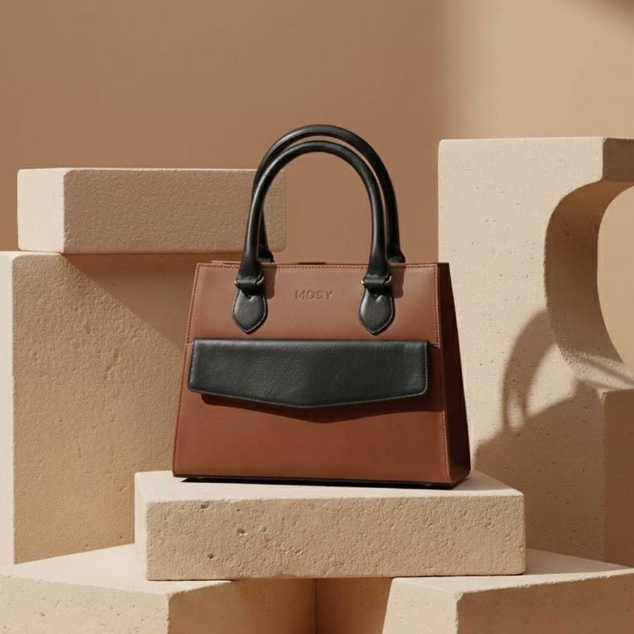 Clay-Stone Women’s Satchel Bag