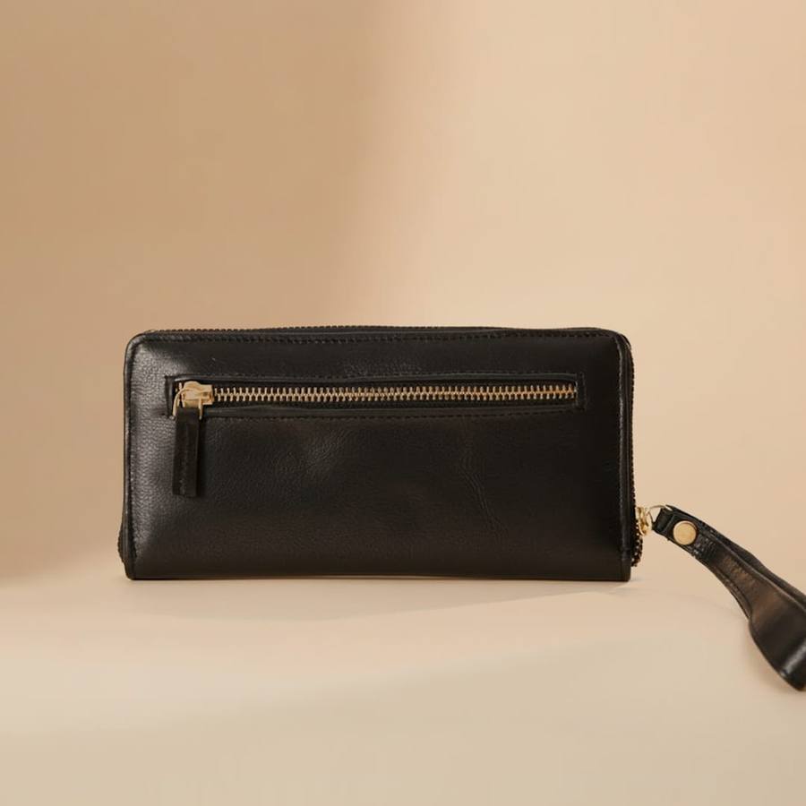 Peakline Wristlet Clutch